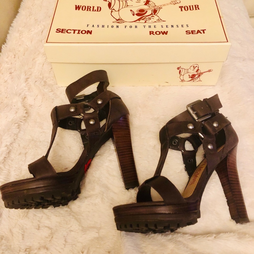 Brand New True Religion Hanna Heels